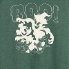 Women's - Disney - Boo Lightweight French Terry Wide Neck Long Sleeve Shirt - 2 of 4