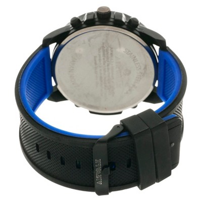 Men's Airwalk Rubber Strap Analog Watch - Blue, Size: Small