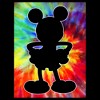 Boy's Disney Mickey Mouse Retro Tie-Dye Silhouette Pull Over Hoodie - 2 of 4