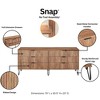 Manhattan Comfort Dumbo 6 Drawer Double Dresser - 3 of 4