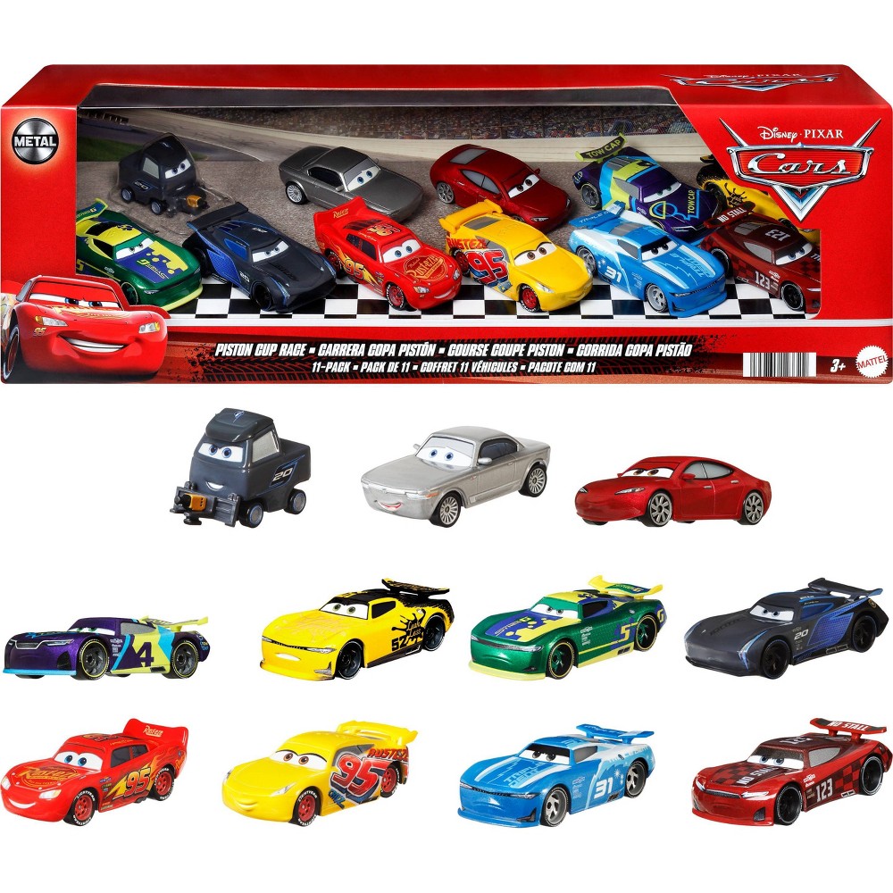 Photos - Toy Car Disney Pixar Cars Speedway of the South Vehicle - 11pk