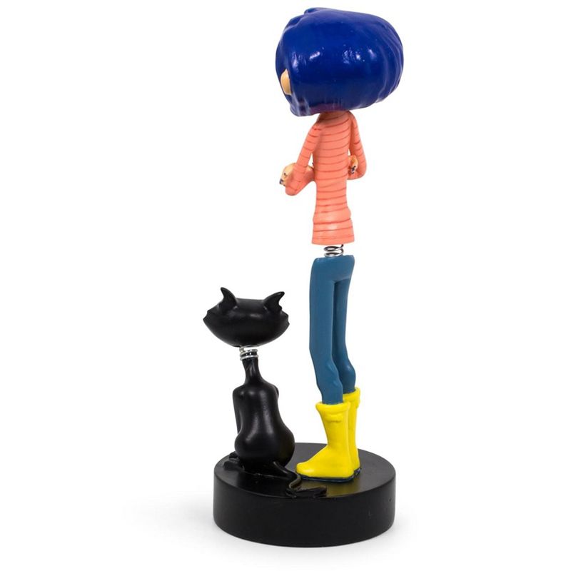 Surreal Entertainment Coraline with Cat PVC Bobble Figure | 6.5 Inches Tall, 2 of 8