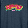Women's - Barbie - Kenrgy 70s Lightweight French Terry Wide Neck Long Sleeve Shirt - 2 of 4