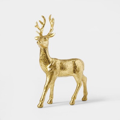 Shop Metalized Deer Decorative Figurine Gold - Wondershop from Target on Openhaus