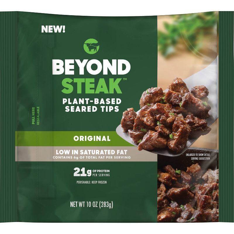 Beyond Meat Plant-Based Steak - Frozen - 10oz, 1 of 6