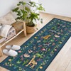 2x6 Green Runner Rugs Washable Animal Soft Low Pile Non Slip Large Rug Carpet For Living Room, Nursery, Hallway, Entryway, Nursery, Kids Room - 2 of 4