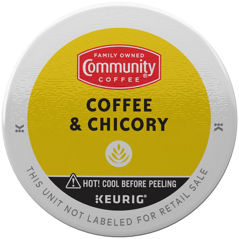 Community Coffee Coffee &#38; Chicory Medium Roast Coffee - Single Serve Pods - 24ct, 4 of 6
