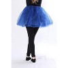 BellaSous Women’s Black Multi-Layered Tutu Skirt, Adult Costume and Dress-Up Skirt for Halloween- Black - 3 of 4