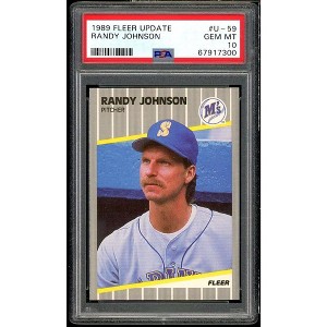 Randy Johnson Rookie Card 1989 Fleer Update #U-59 - 1 of 2