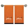 Avanti Linens Happy Halloween Icons Halloween 2-Pack Hand Towels - 2 of 3