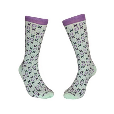 Hugs and Kisses (xoxo) Love Patterned Office Socks from the Sock Panda (Men's Sizes, Adult Large)