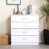 MAYEERTY 4 Drawer Storage Chest Clean Lines Space Saving for Entryway Bedroom - 3 of 4