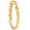 Pompeii3 1/6ct Diamond Wedding Ring 14k Yellow Gold - 2 of 4