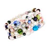 Ross-Simons 4-8mm Multicolored Cultured Pearl Jewelry Set: 4 Bracelets and Necklace Size 64 - 4 of 4