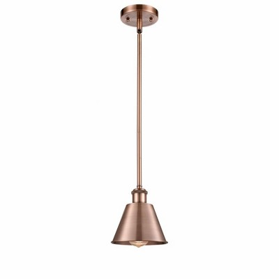 Smithfield - 1 Light Stem Hung Mini Pendant In Industrial Style-7.5 Inches Tall and 7 Inches Wide