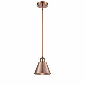 Smithfield - 1 Light Stem Hung Mini Pendant In Industrial Style-7.5 Inches Tall and 7 Inches Wide - 1 of 1