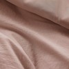 3Pcs Comforter set Pinch Pleat Comforter for All Seasons, Grid Pattern Lightweight Bedding Set, Solid Chic Vintage Style Farmhouse Bed Comforter Sets - 4 of 4