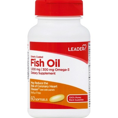 Leader Fish Oil 60 ea