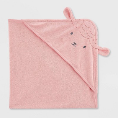 Carter&#39;s Just One You&#174; Baby Girls&#39; Sheep Hooded Bath Towel - Pink_0