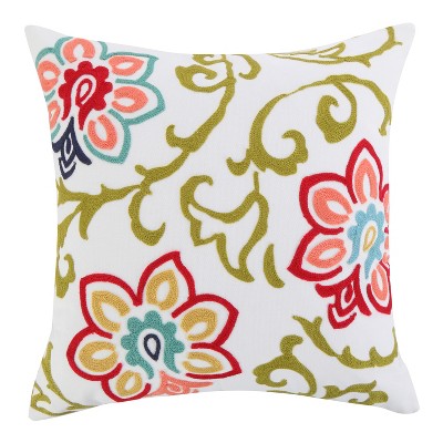 Clementine Floral Decorative Pillow - Levtex Home