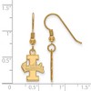 Black Bow Jewelry 14k Yellow Gold Plated Sterling Silver Idaho Vandals NCAA Dangle Earrings - 2 of 3