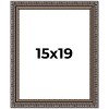 PosterPalooza | Ornate Black Picture Frame - UV Acrylic, Foam Board Backing, Hanging Hardware - 2 of 4