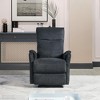 Contemporary Fabric Power Recliner with Push-Button Control and Built-In USB Charger - 3 of 4