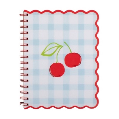 FRINGE Die-Cut Cover Spiral Journal Cherry Picnic