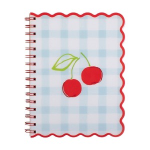 FRINGE Die-Cut Cover Spiral Journal Cherry Picnic - 1 of 4