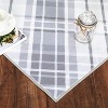 Washable Rug, Soft Low Pile Plaid Area Carpet, Non Slip Accent Throw Rug for Living Room Bedroom Dining Room Playroom Farmhouse - 3 of 4