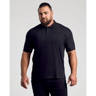 True Classic Men's Short Sleeve Collar Neck Polo Shirt