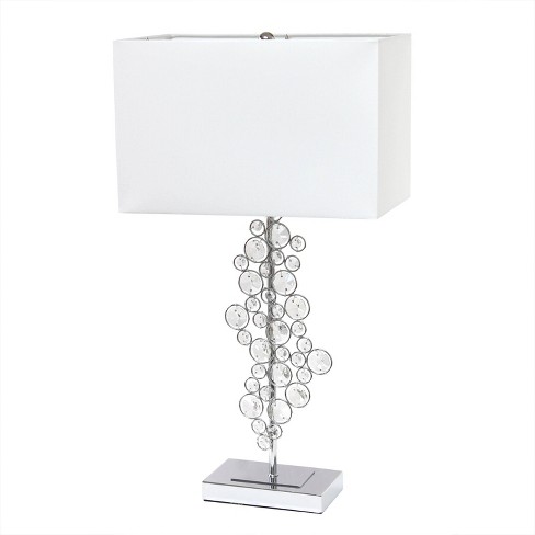 Tall store crystal lamp