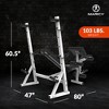 Marcy Olympic Weight Bench Home Gym Exercise Equipment Workout Machine - 3 of 4