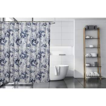 Noya Shower Curtain Blue - Moda at Home