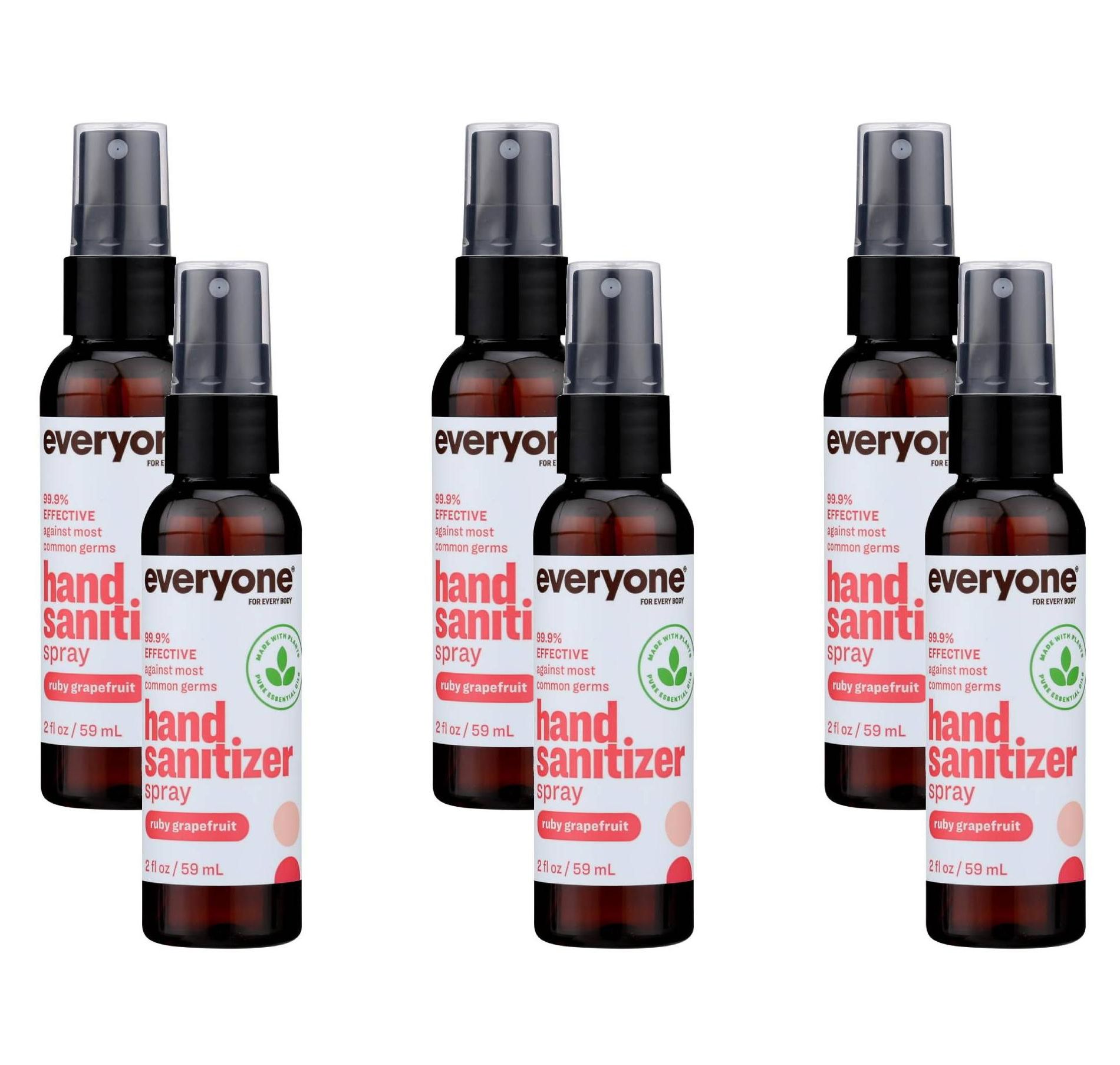 Everyone Ruby Grapefruit Hand Sanitizer - Case of 6/2 fz