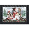 Briarwood Lane Winter Doormat 30x18 Indoor Outdoor Jolly Snowman Welcome For Winter Doormat - 2 of 4