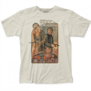 Mens Star Wars Han Solo & Chewbacca T-Shirt - 1 of 2
