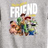 Boys' - Toy Story - You've Got a Friend in Me Graphic Long Sleeve Fleece Sweatshirt - image 2 of 4