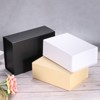 Unique Bargains Easy to Assemble Durable Cardboard Gift Box with Magnetic Lid 2 Pcs - 3 of 4