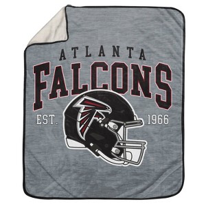 NFL Atlanta Falcons Vintage Arch Sweatshirt Blanket - 1 of 1