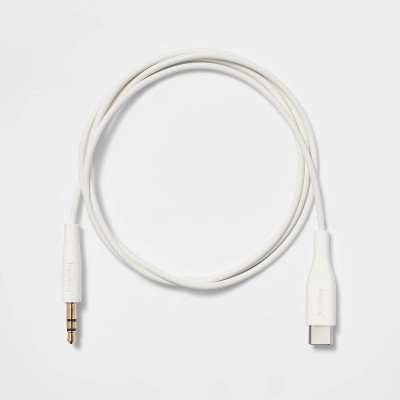 3&#39; USB-C to Aux Cable - heyday&#8482; White