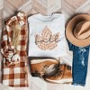 Simply Sage Market Women's Graphic Sweatshirt Cursive Fall Leaf - 2 of 2