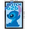 Trends International Disney Lilo & Stitch (2002) - Stitch Minimalist Profile Framed Wall Poster Prints - 3 of 4