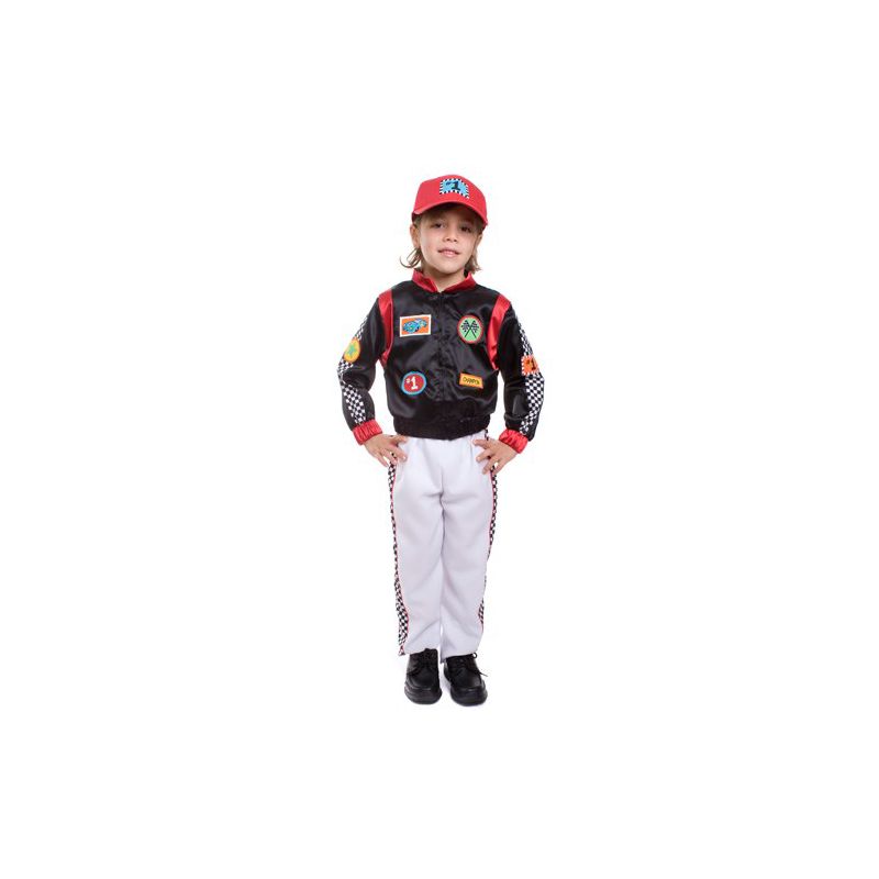 Dress Up America Race Car Driver Costume For Toddlers, 1 of 2