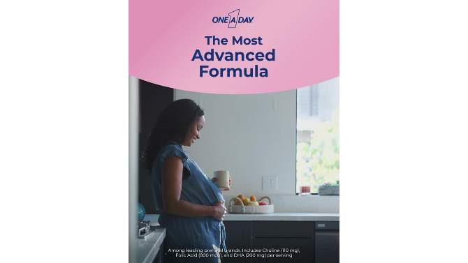 One A Day Women's Prenatal Vitamin + Choline, 2 of 9, play video