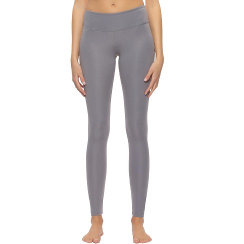 Felina Women's Sueded Athletic Leggings, Slimming Waistband (quicksilver,  X-small) : Target