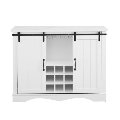 Off white on sale bar cabinet