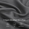 PiccoCasa 110gsm Microfiber Comfortable Duvet Cover with 31.5" Pillowcases Set 3 Pcs - 3 of 4