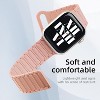 HTUTWOO Magnetic Silicone Compatible with Apple Watch Band Ultra 2 ＆Ultra 49mm 46mm 45mm 44mm 42mm 41mm 38mm for Woen men - 3 of 4