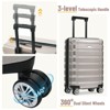 ORRD 3-Piece ABS+PC Hardshell Luggage Set (20/24/28 Inch) - Durable Spinner Suitcases for Men & Women - 4 of 4